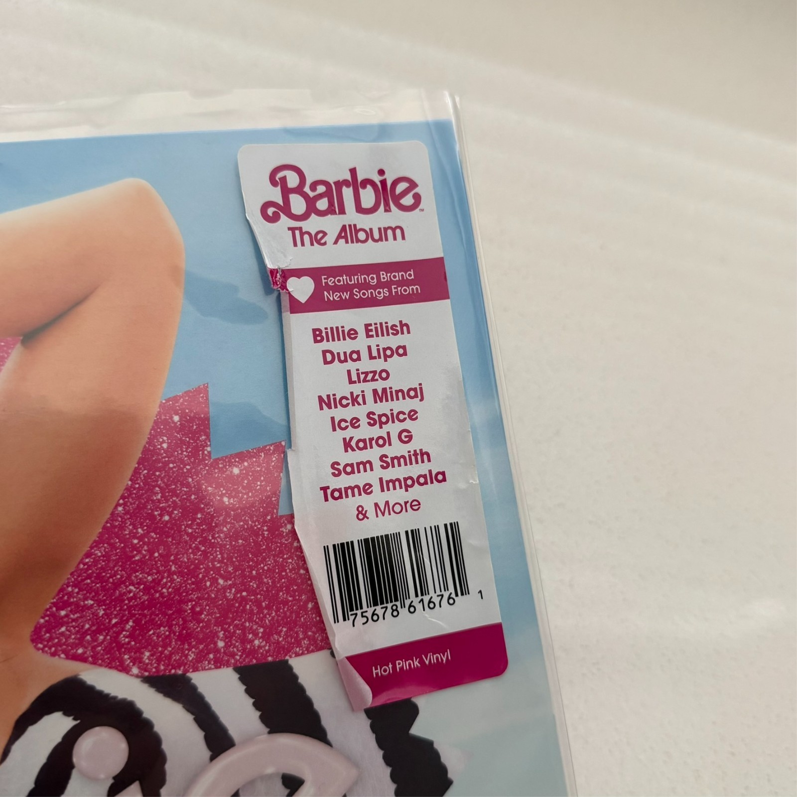 Barbie the Album (Original Soundtrack) Hot Pink Vinyl with Poster