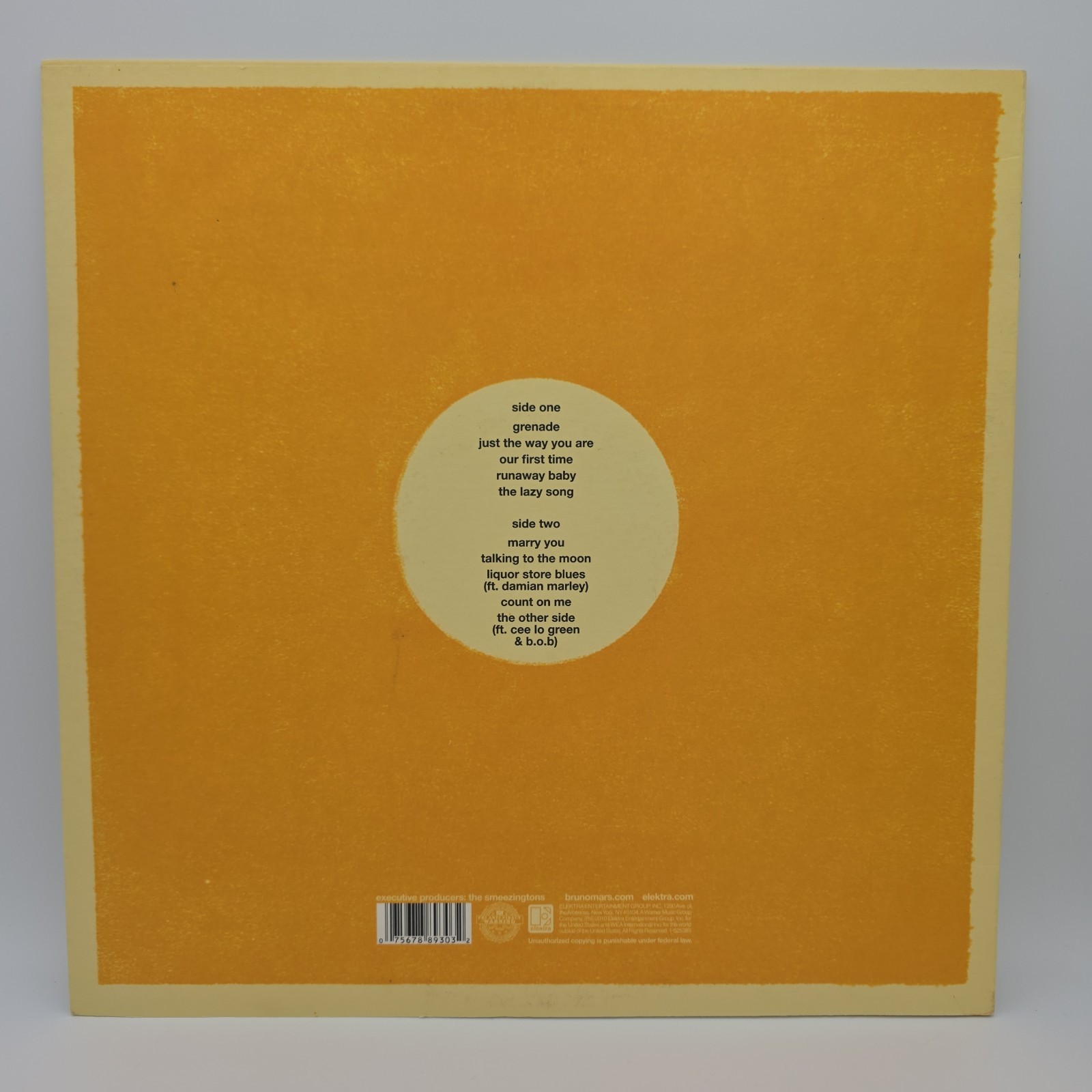 Bruno Mars – Doo-Wops & Hooligans Vinyl LP