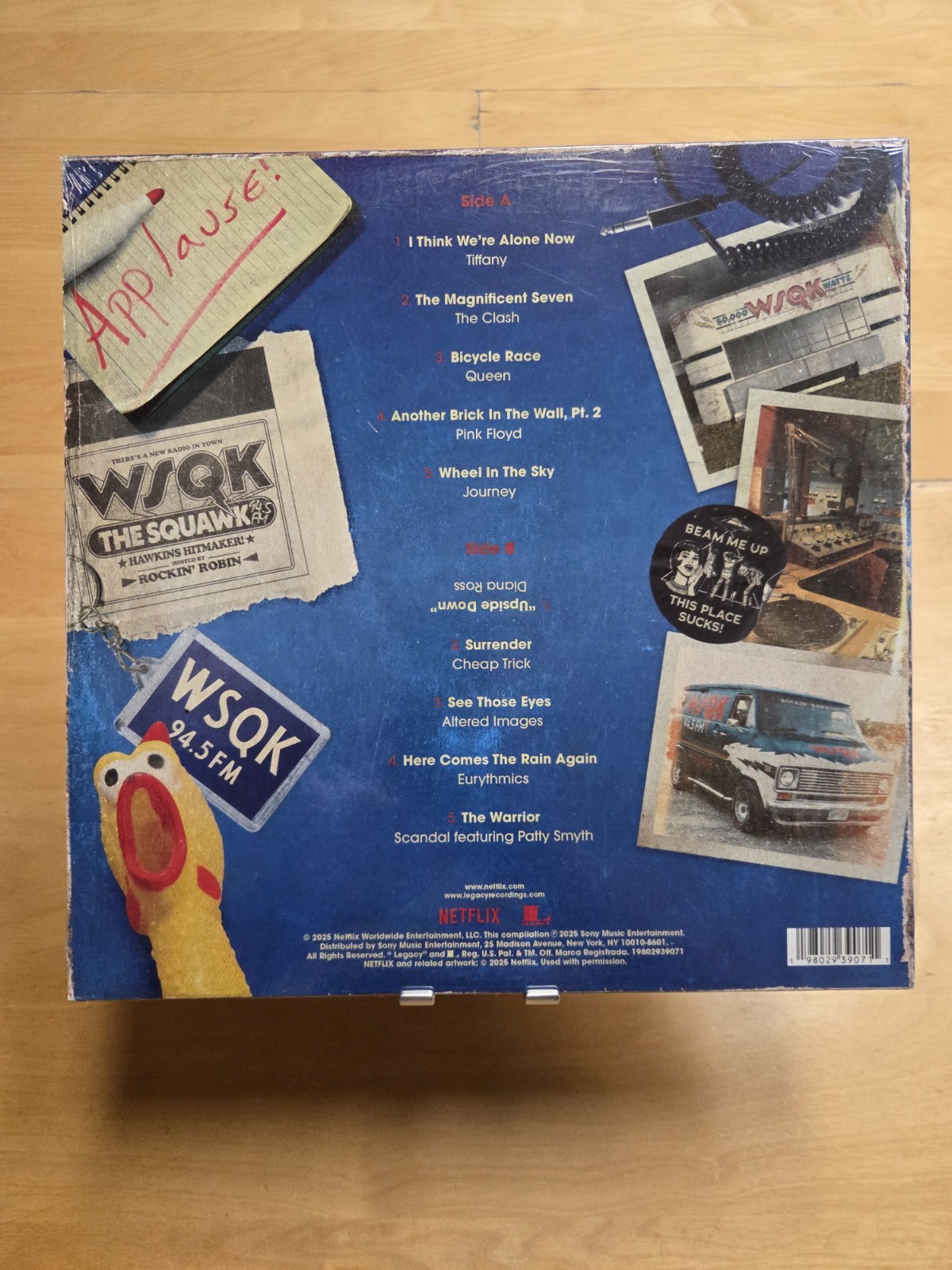 Stranger Things The WSQK Collection Target Exclusive Red Vinyl LP Sealed Netflix