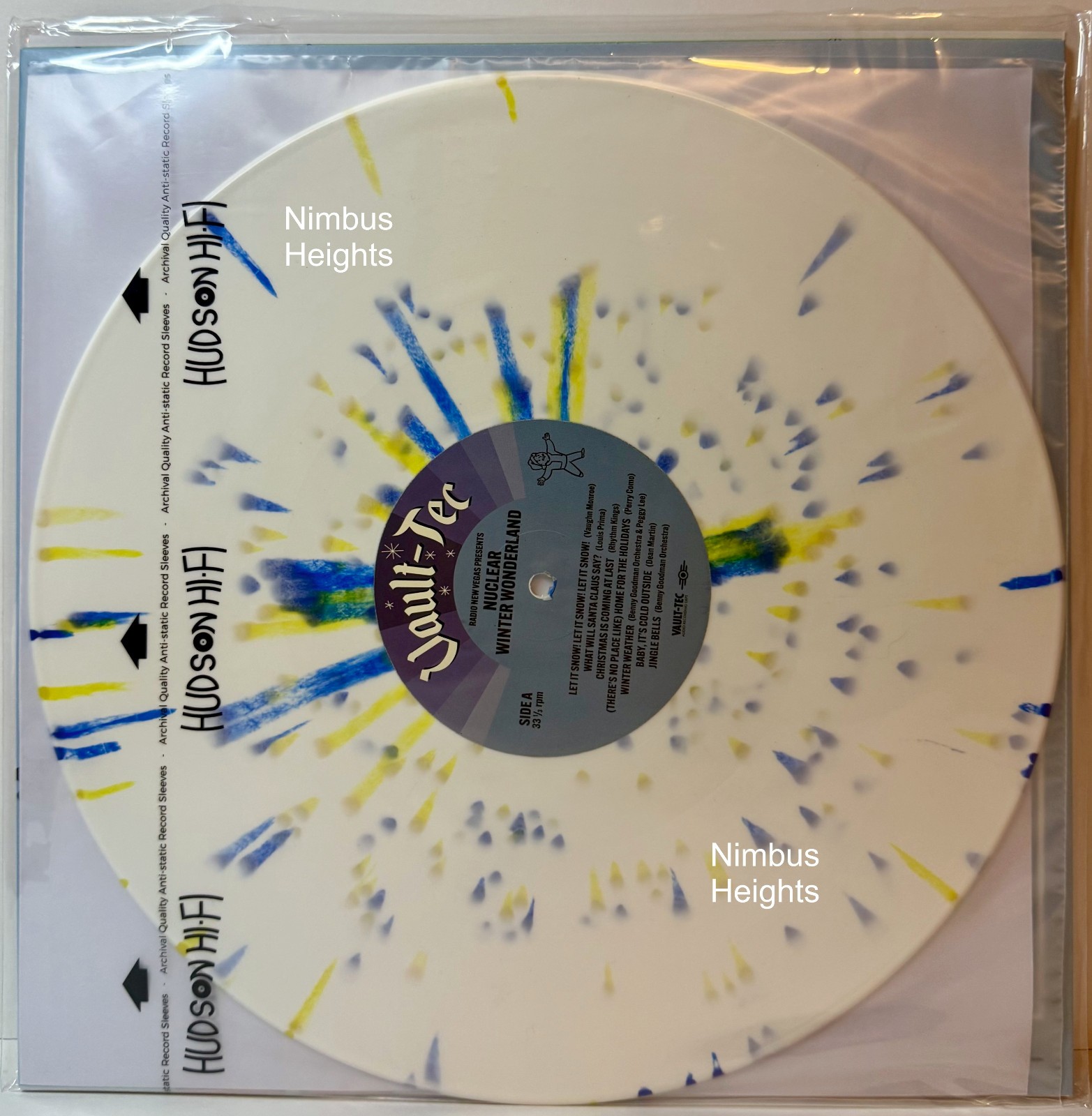 Fallout Radio New Vegas Presents Nuclear Winter Wonderland Vinyl Record VGM OST