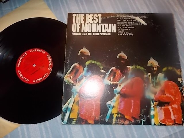 MOUNTAIN FLOWERS OF EVIL LP 1971 VG/EX