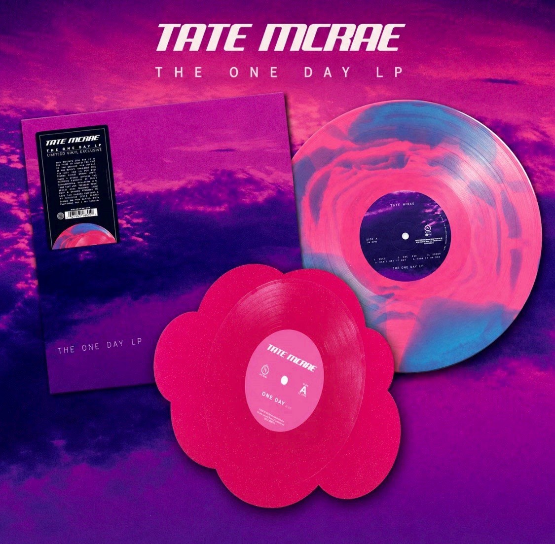 Tate Mcrae The One Day LP VV Vertigo Exclusive + Cloud Vinyl MINT SEALED NEW