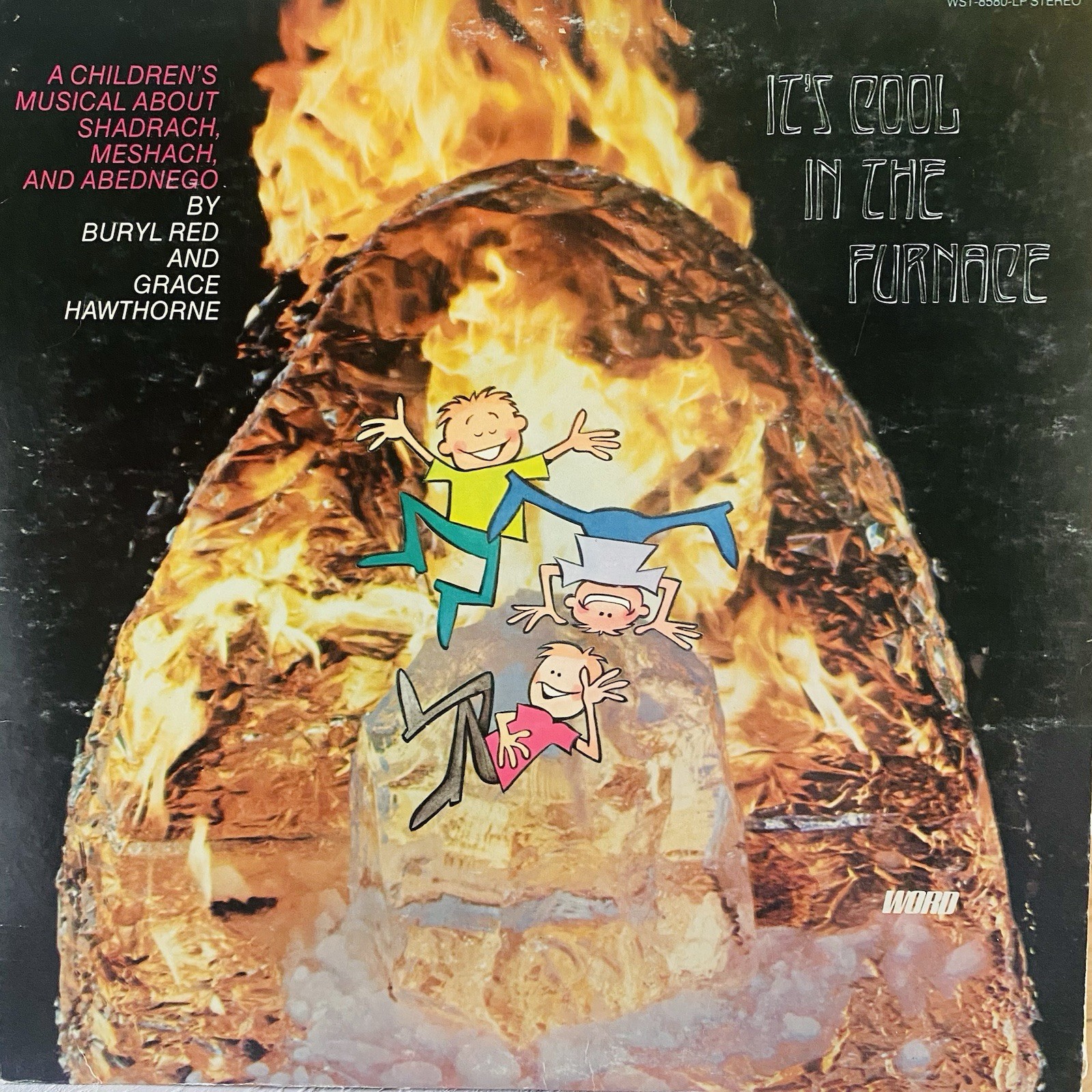 Buryl Red Its Cool In The Furnace , Record Non-Music Pop Children’s, PRE-OWNED