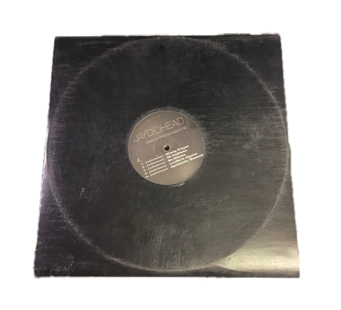 Minty Fresh Beats/Max Tannone- Jaydiohead 12″ Vinyl DJ Promo Jay-Z/Radiohead