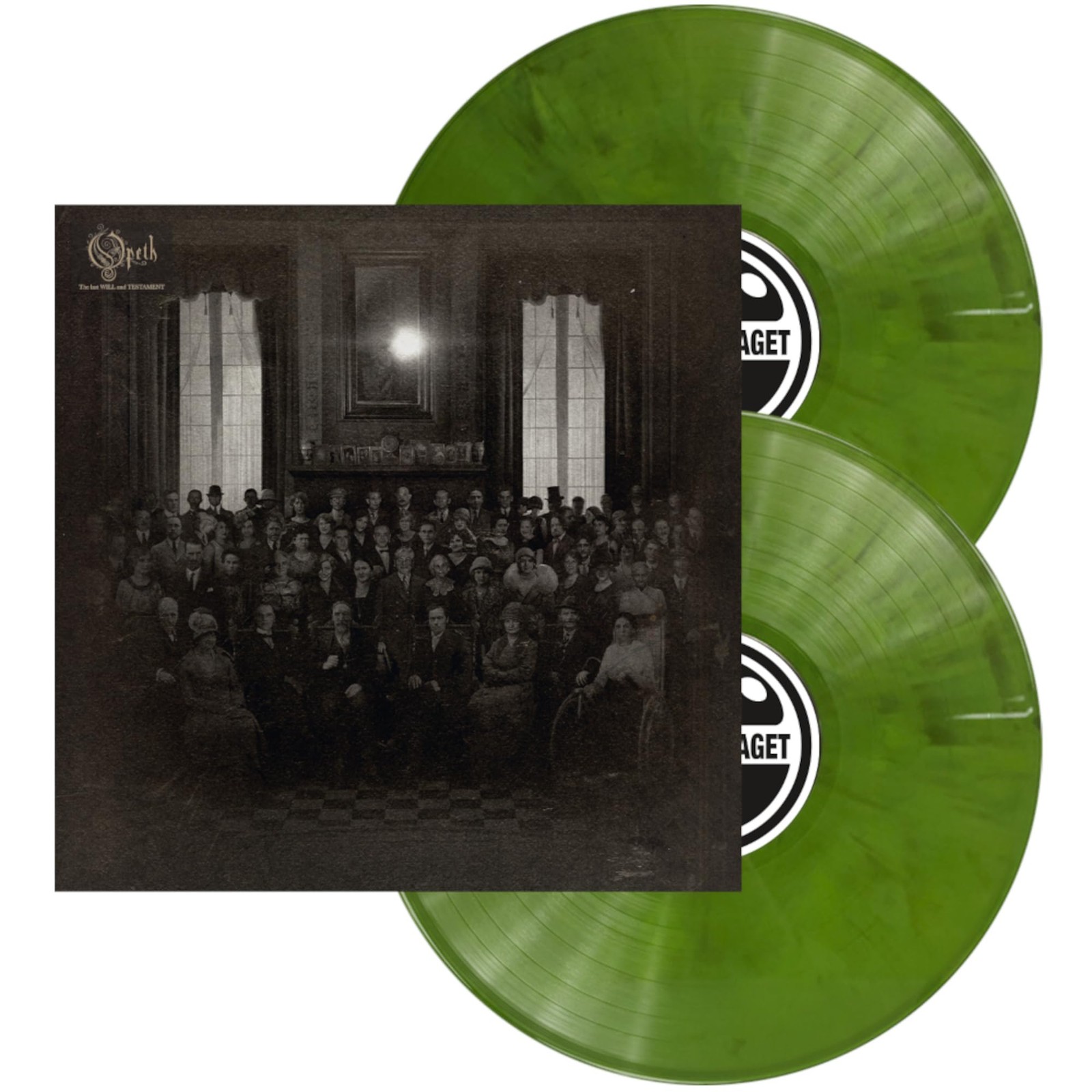 Opeth Last Will & Testament (2Lp/Green & Black Marble Vinyl) Lp {{itemebaycond..