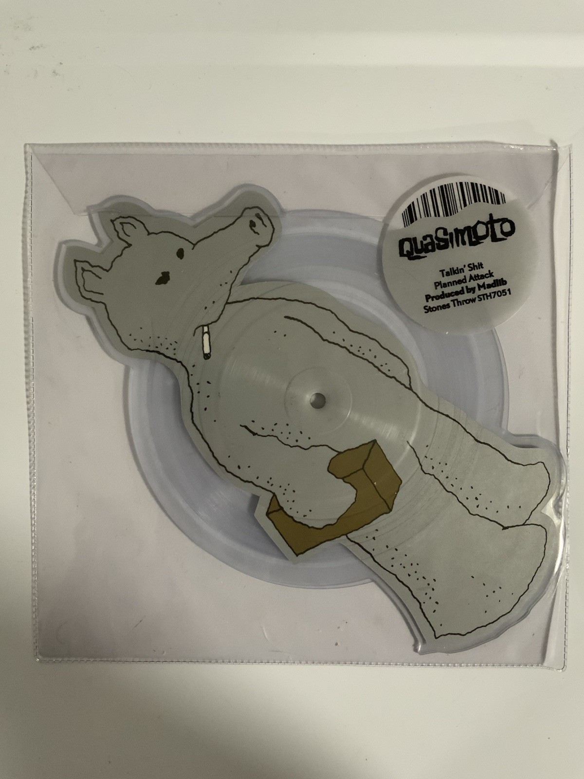 Quasimoto Talkin Shit Planned Attack – X-Ray Die Cut Picture Disc *ALL VERSIONS*