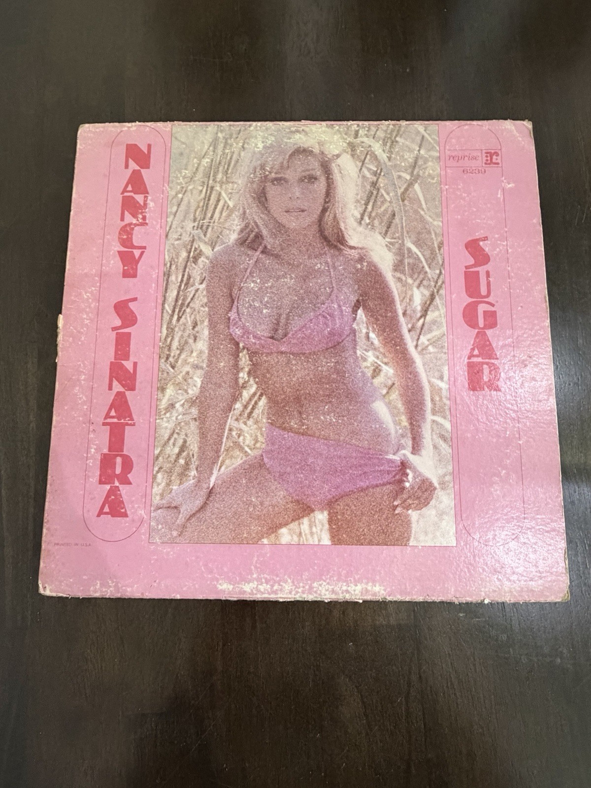 Nancy Sinatra Sugar LP 12″ Black Vinyl Reprise Pop 1960s Lee Hazlewood
