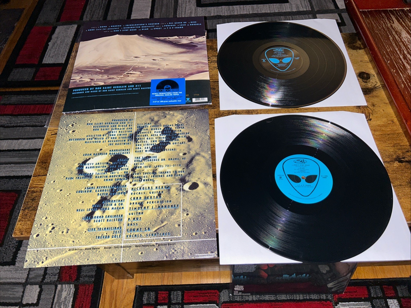 311 by 311(Blue Album,1995) (180g Audiophile 2x Vinyl Record, 2014)remastered