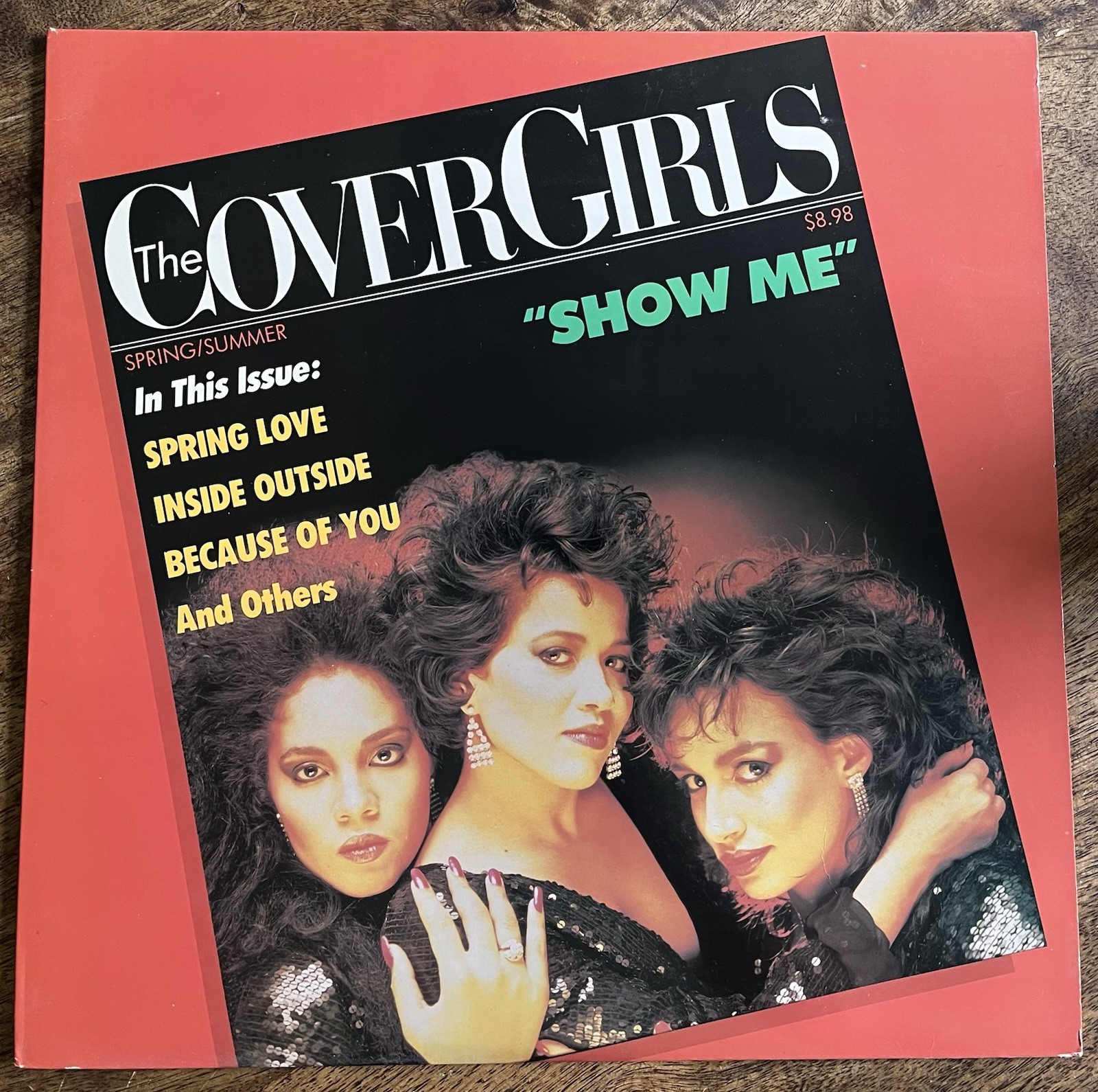 Cover Girls – Show Me – The Fever Catch It Vinyl (1987) Sutra Records SFS-004