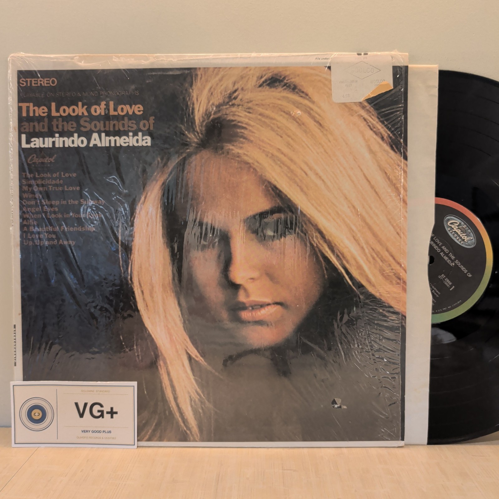 Laurindo Almeida | The Look Of Love & Sounds | LP 1968 Capitol ST 2866 | VG+/VG+