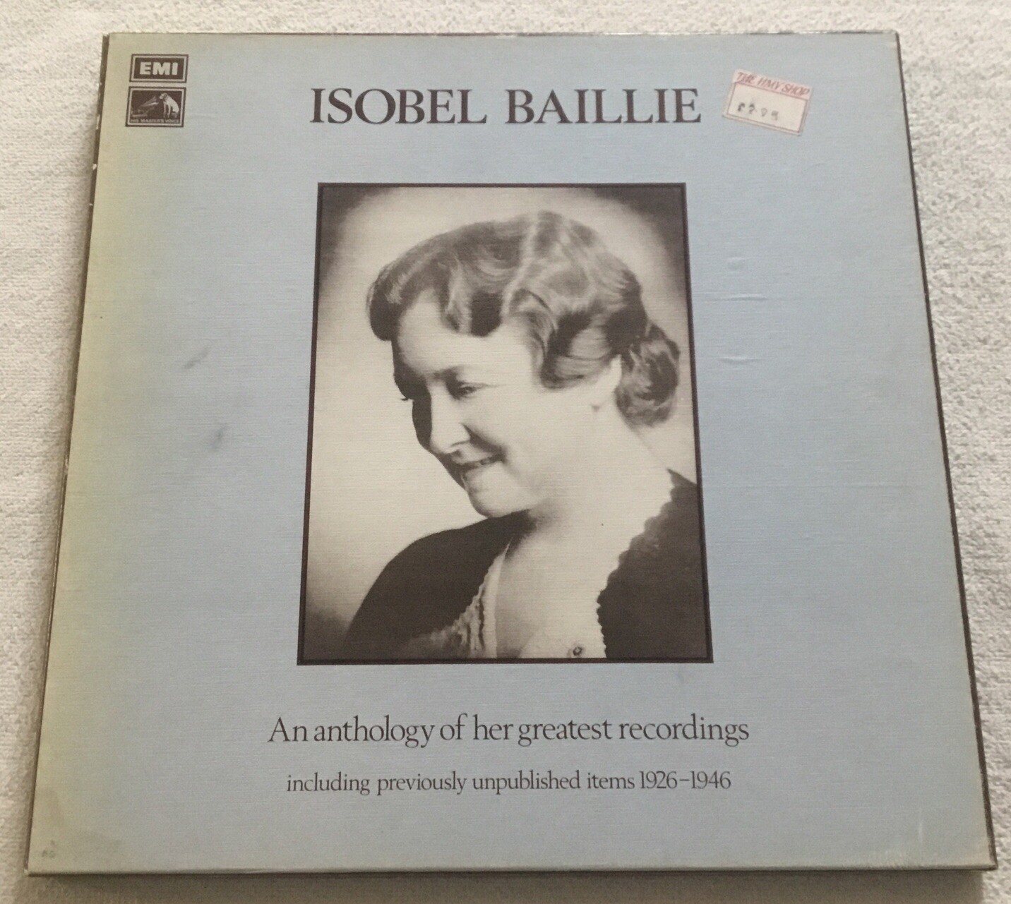 ISOBEL BAILLIE An anthology of Her Greatest Recordings RLS-714 Box Set 2 LP 🇬🇧