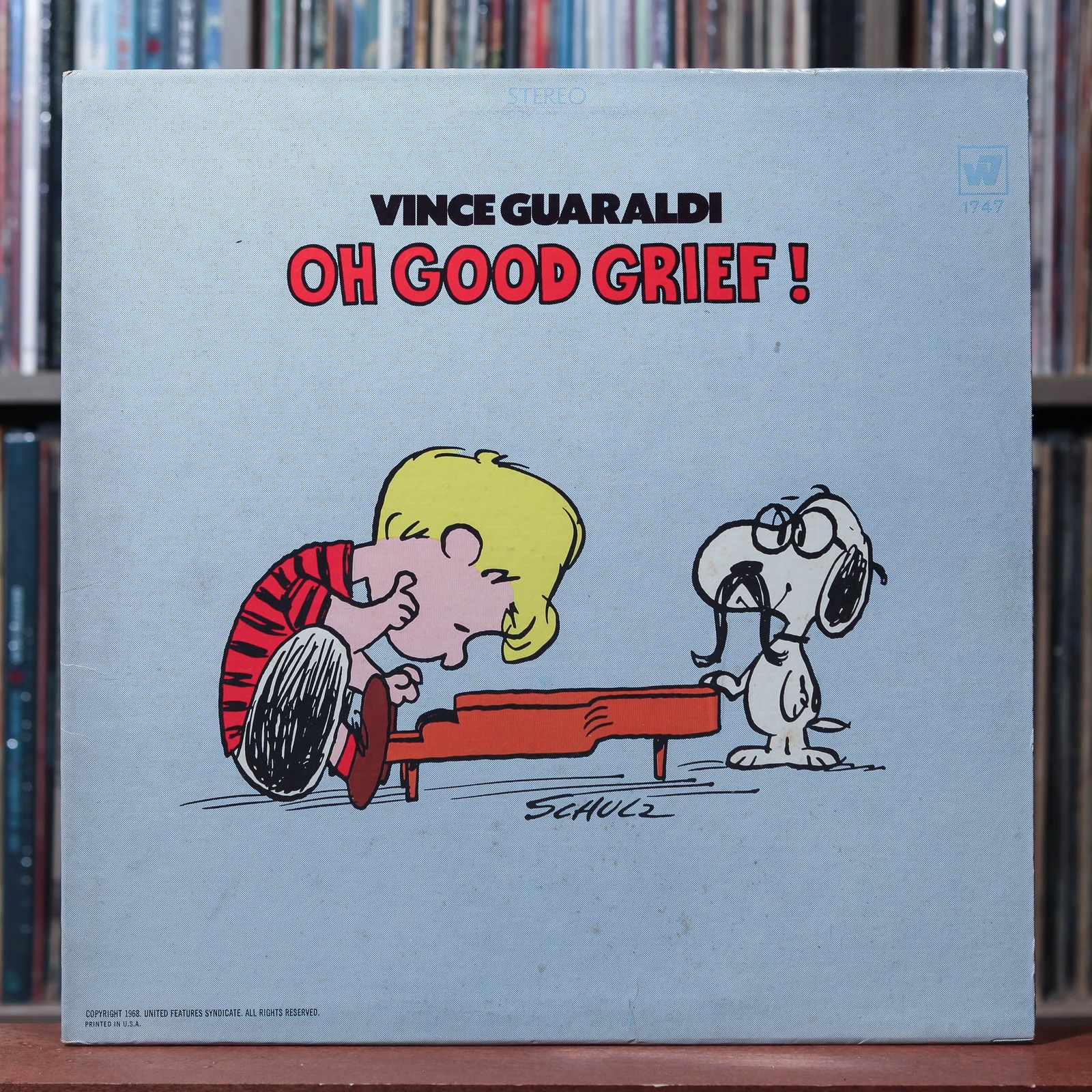 Vince Guaraldi – Oh, Good Grief! – 1983 Warner Bros. – Seven Arts, VG/VG