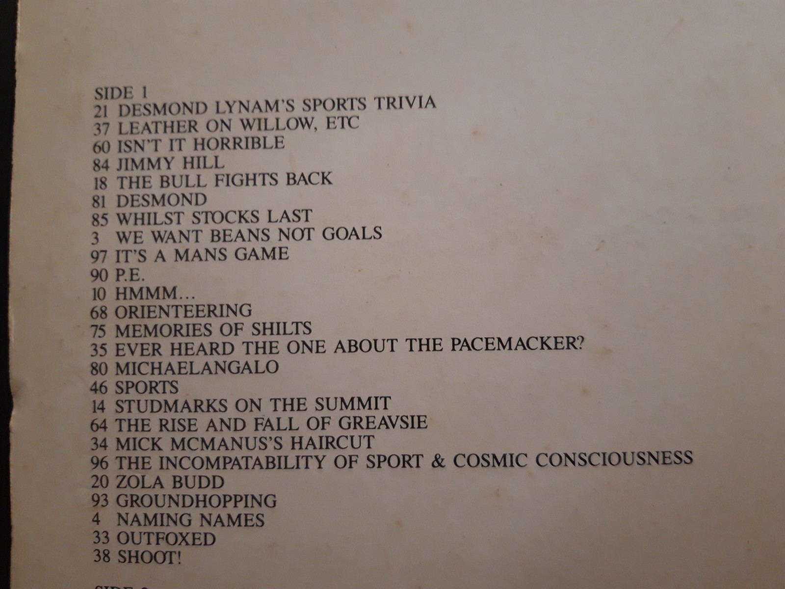 SPORTCHESTRA! 101 Songs About Sport DBL LP Chumbawamba etc Great!
