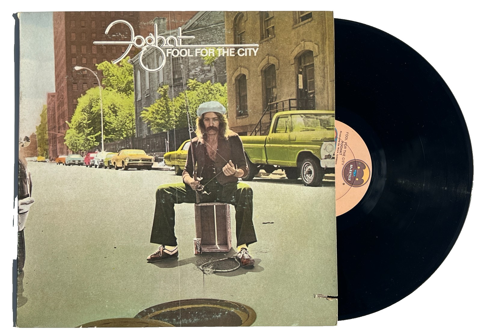 FOGHAT FOOL FOR THE CITY USED LP VINYL RECORD