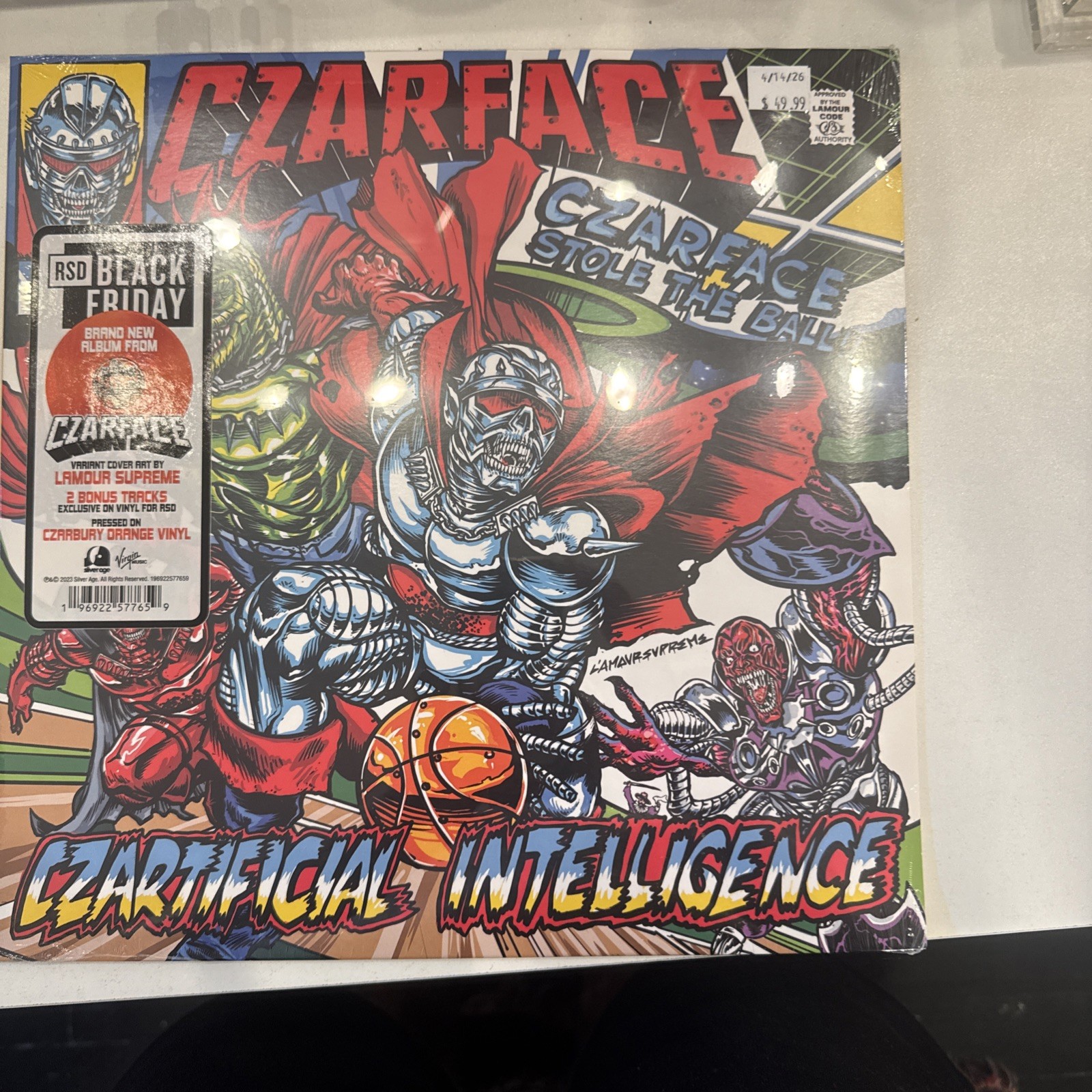 Czarface Czartificial Intelligence LP RSD BLACK FRIDAY NEW