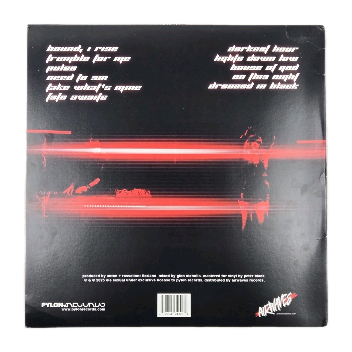 Die Sexual Elektro Body Musique Red Splatter Edition 12″ Vinyl New Free Shipping