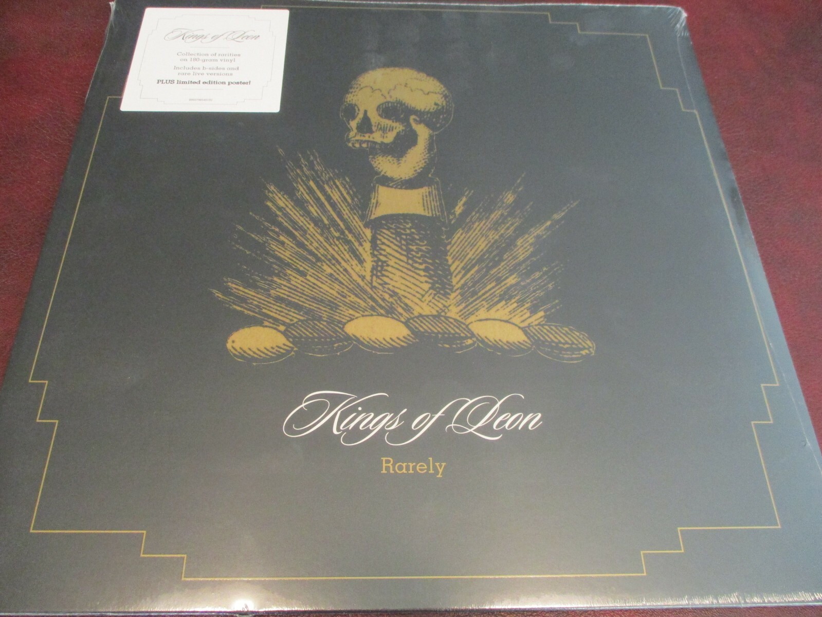KINGS OF LEON ORIGINAL RARELY 2011 ISSUE 180 GRAM LIMITED EDITION + POSTER SET