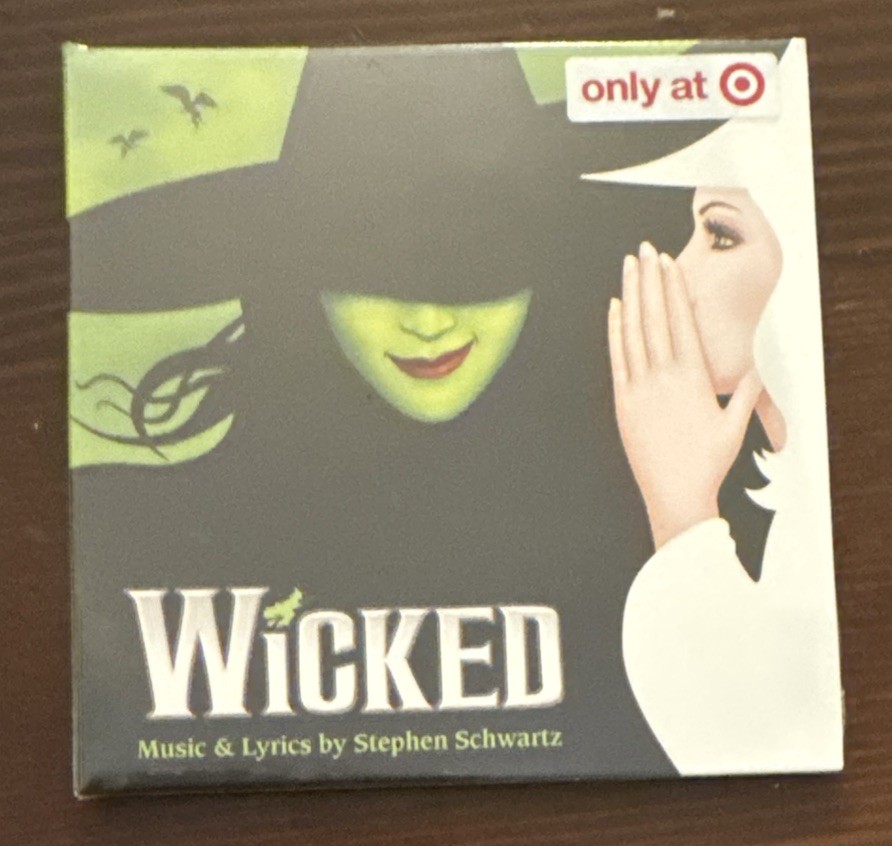 NEW Wicked: Defying Gravity (Part 1 & 2) 4″ Tiny Vinyl 2-Track Record Single
