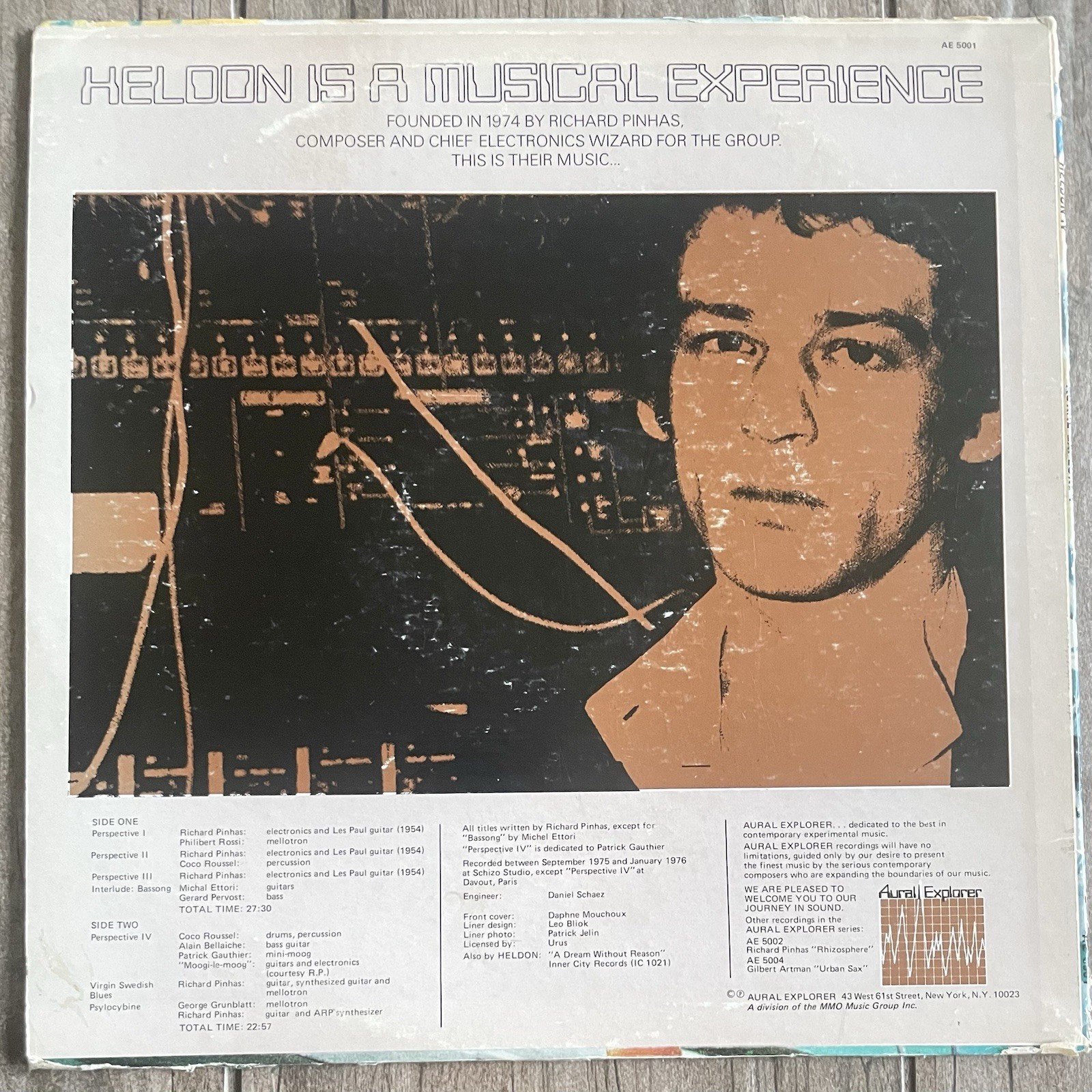 Heldon ‎– IV – 1978 Vinyl LP – Experimental / Electronic / Space Rock / Art Rock