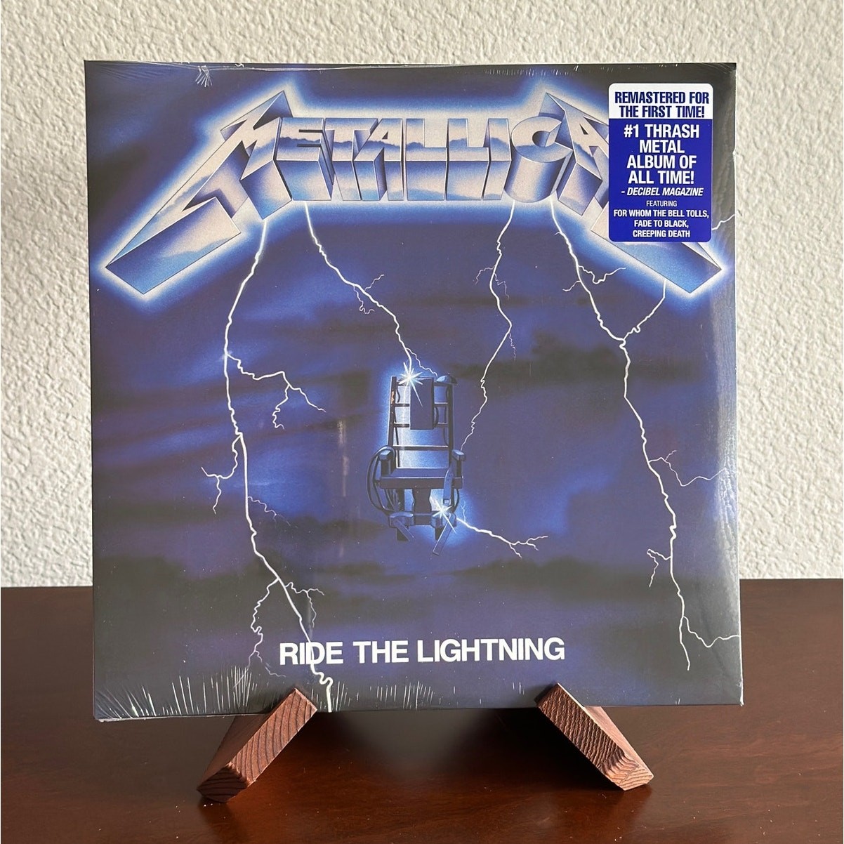 Metallica – Ride The Lightning (180g LP) New Sealed Vinyl