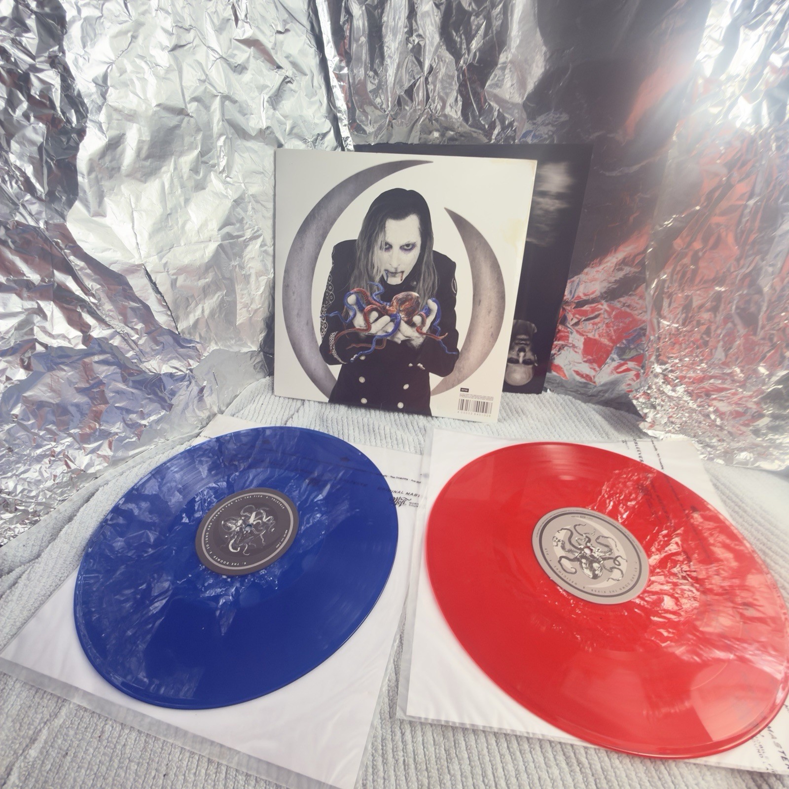 A Perfect Circle – Eat The Elephant 2018 Red Blue 2 LPs Vinyl