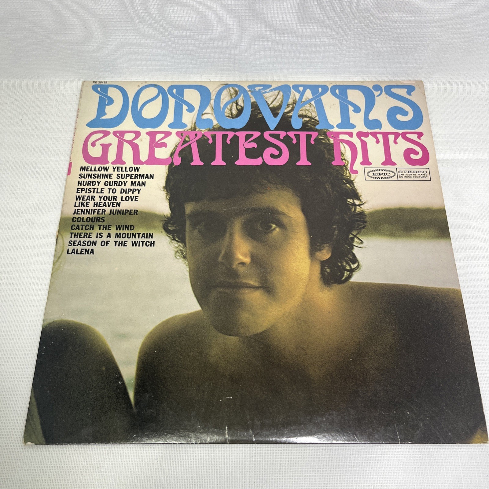 Vintage Record Set Donovan & The Moody Blues Psych Rock Folk Music 1960s/1970s