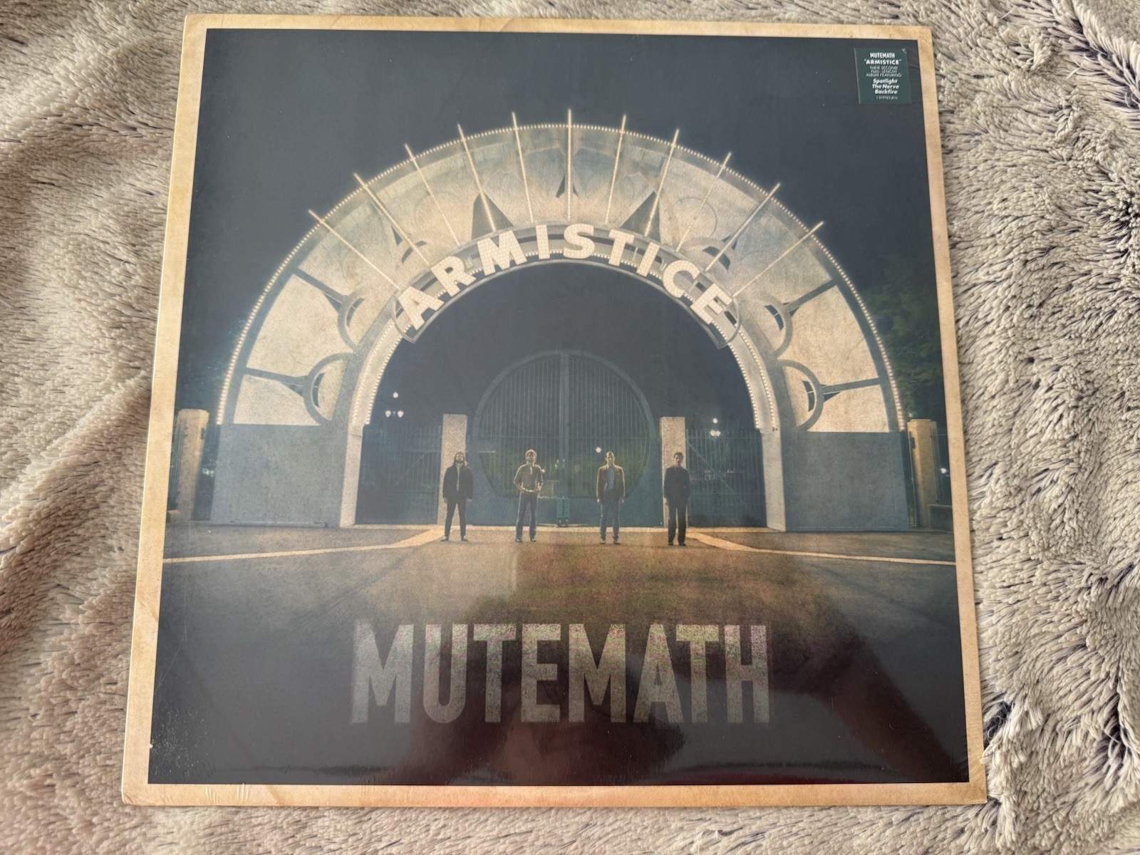 Mutemath – Armistice, 2009 US 1st Press Vinyl LP NEW SEALED!