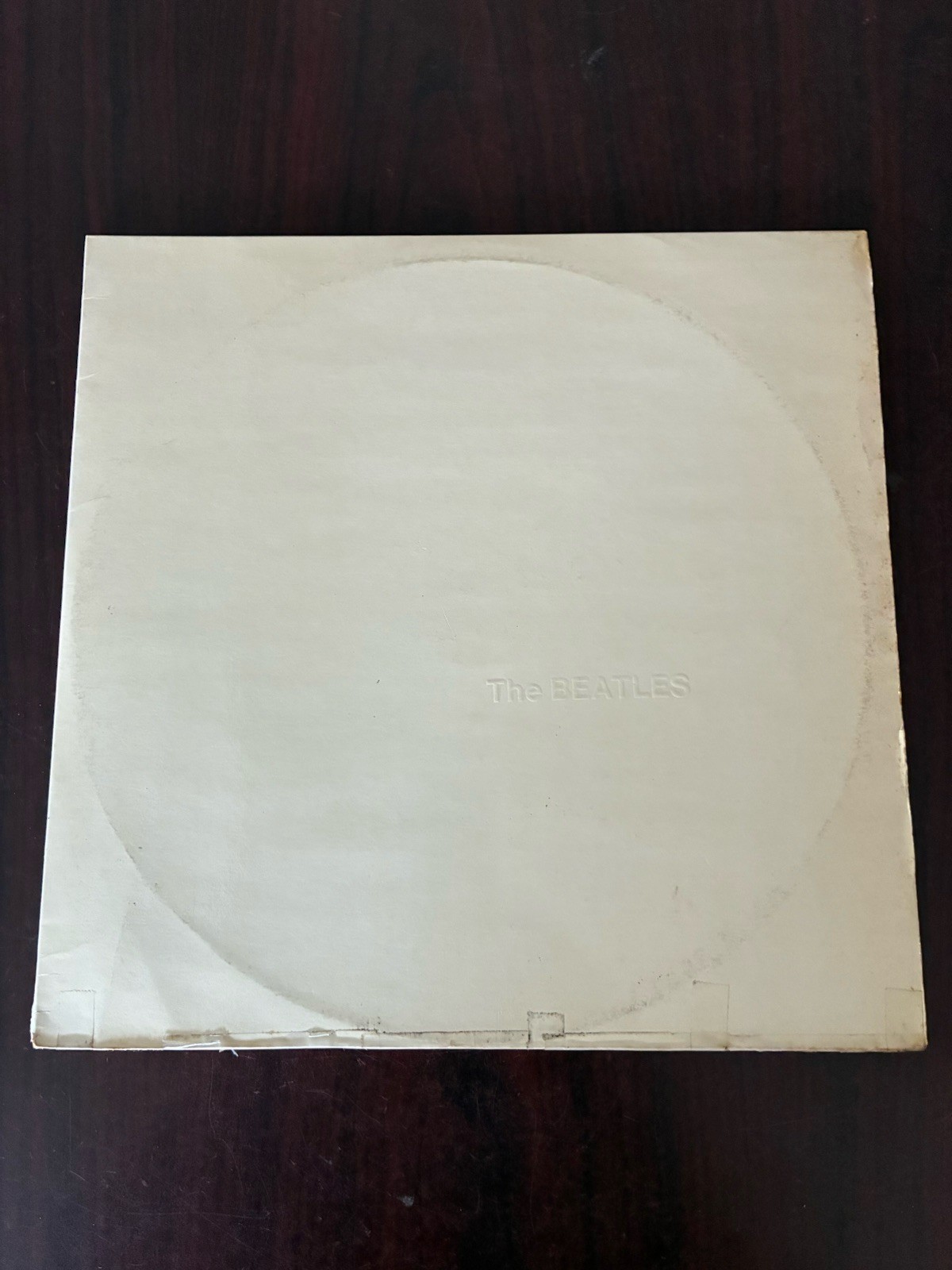 Rare Beatles White Album Green Apple Label Vinyl LP,2 Rec Set, Vintage 1968 7067