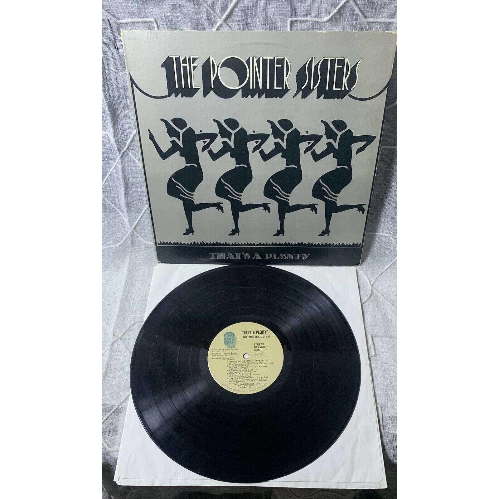 The Pointer Sisters That’s A Plenty 1974 Vinyl LP Blue Thumb BTS 6009 Funk Soul
