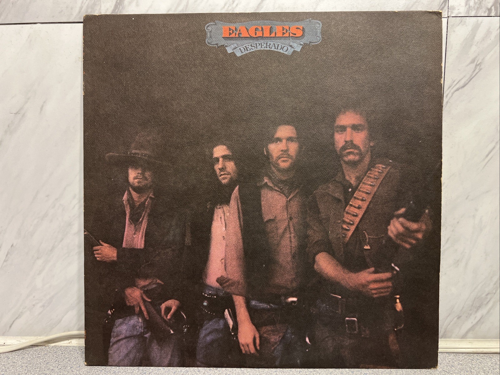The EAGLES Desperado 1973 Original Textured Cover Asylum Records LP SD 5068 / GC