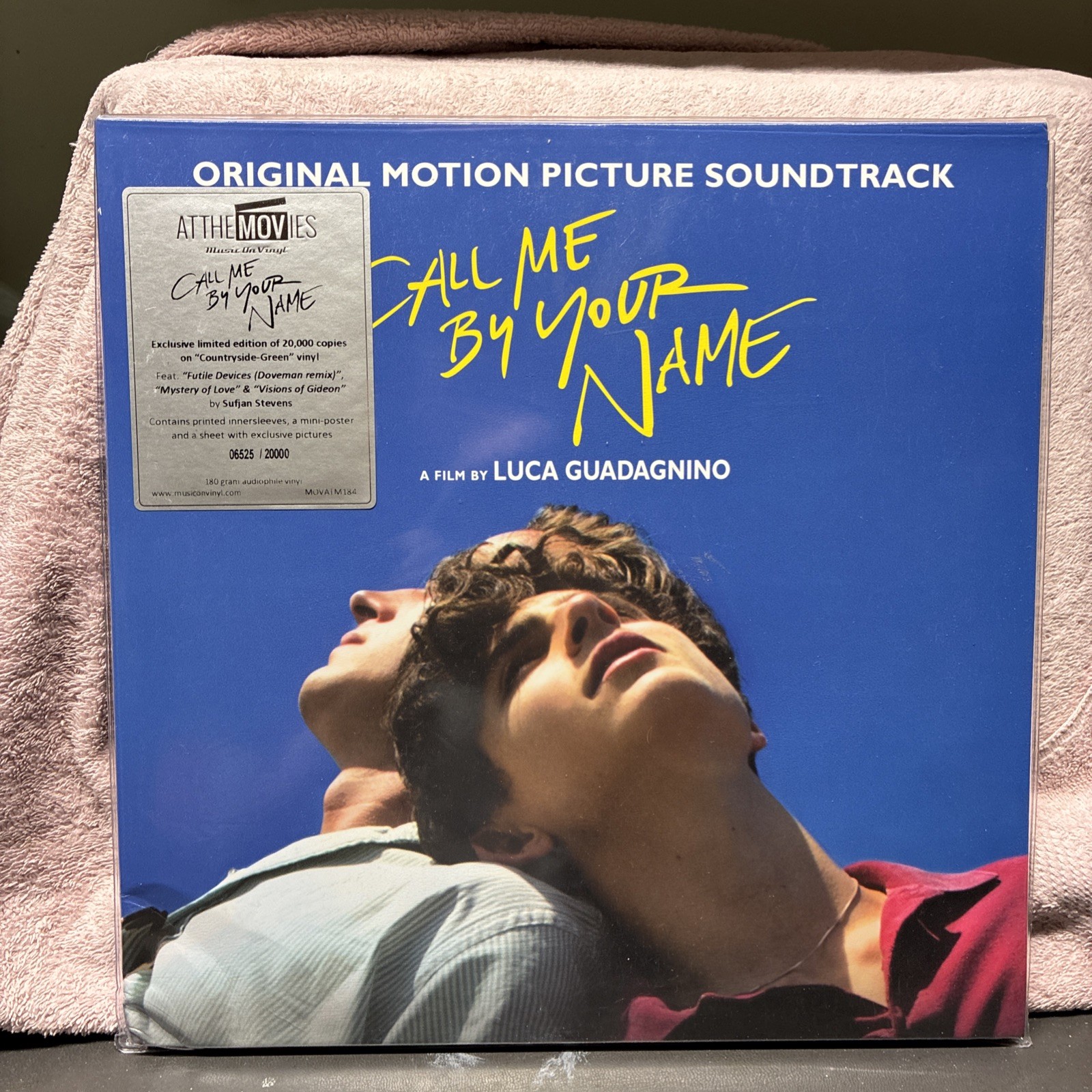 Call Me by Your Name – Soundtrack – Music on Vinyl LP Green Vinyl – Numbered