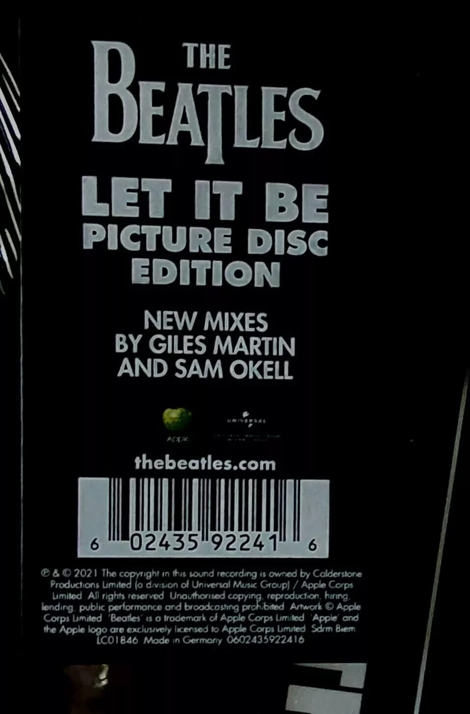 THE BEATLES Let It Be *Sealed* Vinyl LP Picture Disc Special Edition w/ Hype