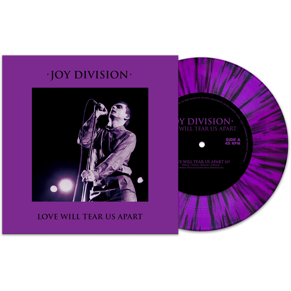 Joy Division – Love Will Tear Us Apart (Limited Edition Purple-Black Splatter 7″