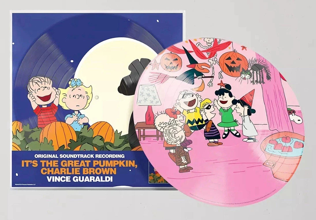 Vince Guaraldi – It’s The Great Pumpkin, Charlie Brown Vinyl Record,Picture disc