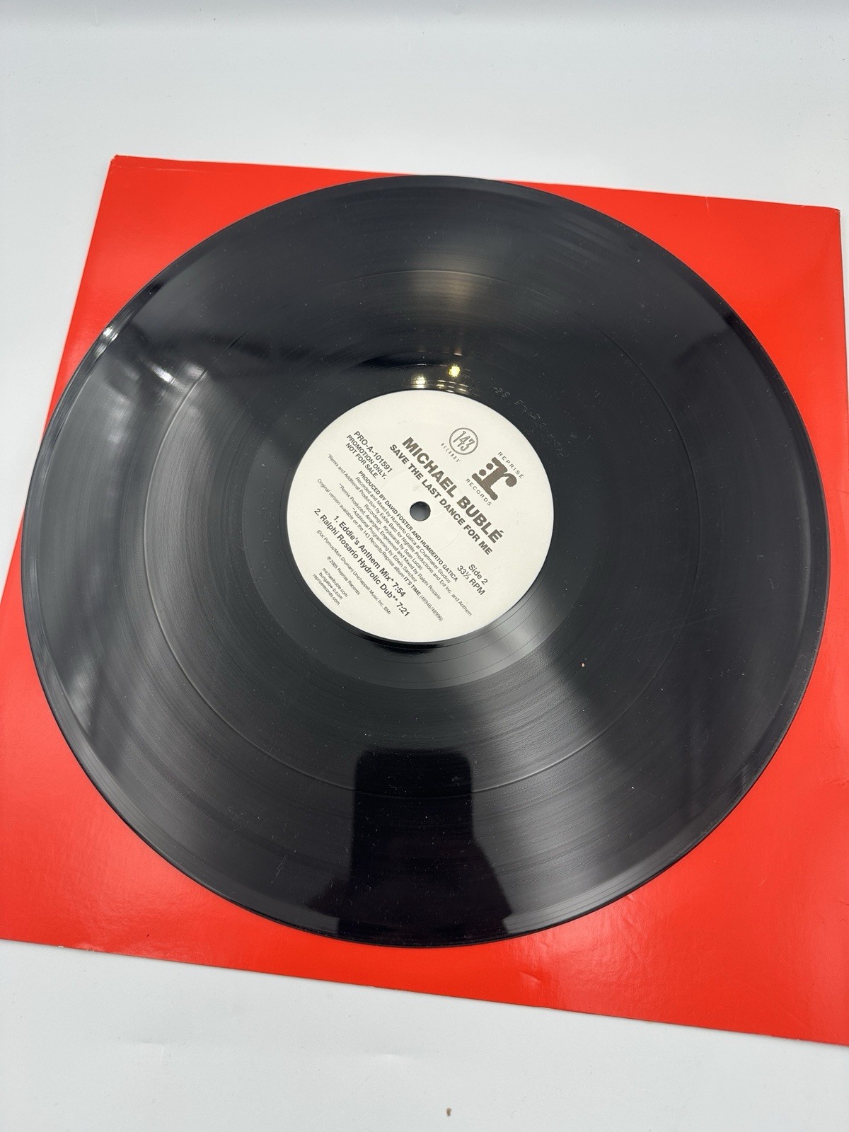 MICHAEL BUBLÉ SAVE THE LAST DANCE FOR ME 12″ MAXI-SINGLE LP RARE
