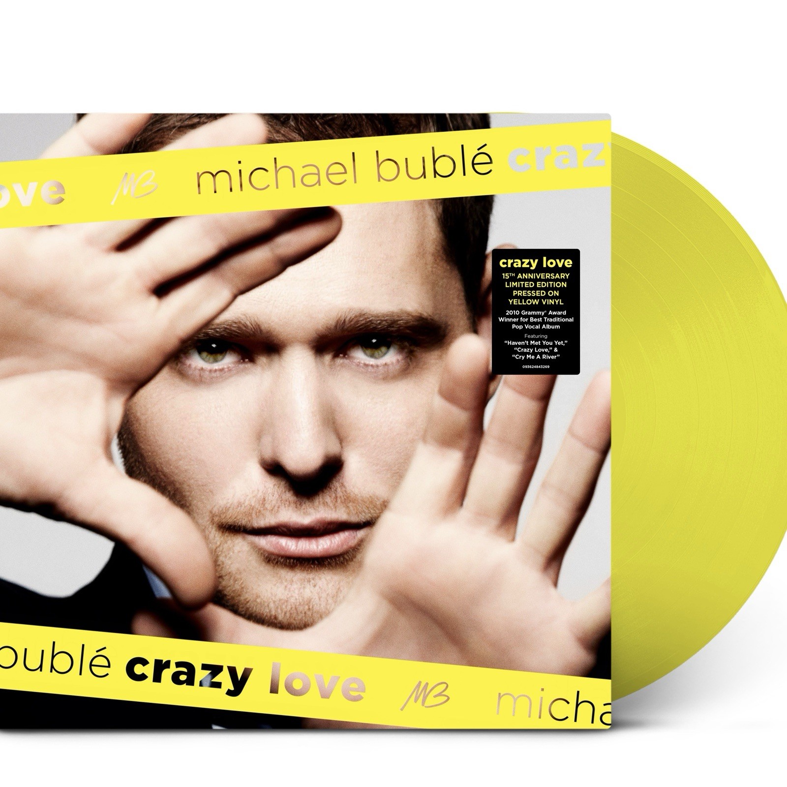 2009 Michael Bublé – Crazy Love Anniversary Limited Edition Yellow Vinyl