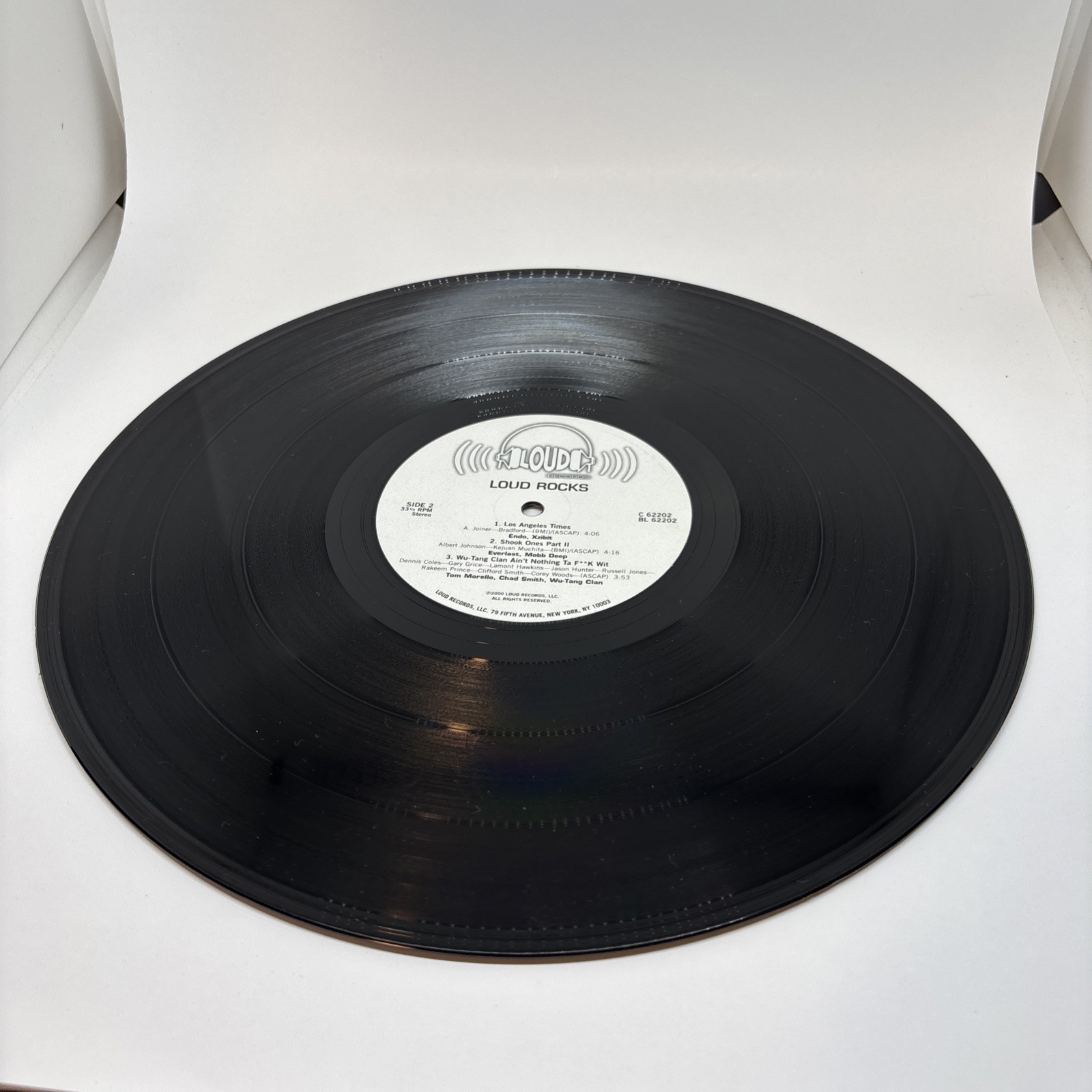 Loud Rocks Compilation 2xLP 2000 Loud Records Nu Metal / Rap Promo Vinyl EX