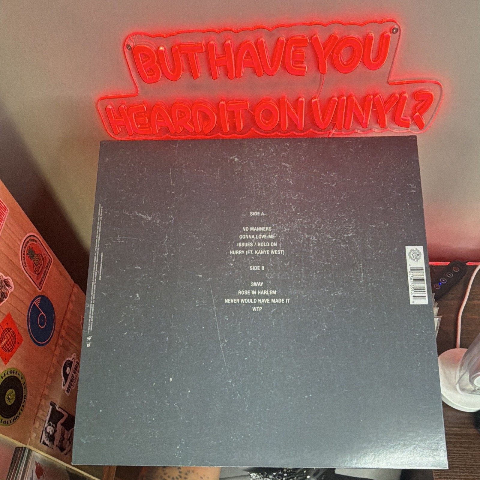 Teyana Taylor K.T.S.E. Hand Signed vinyl