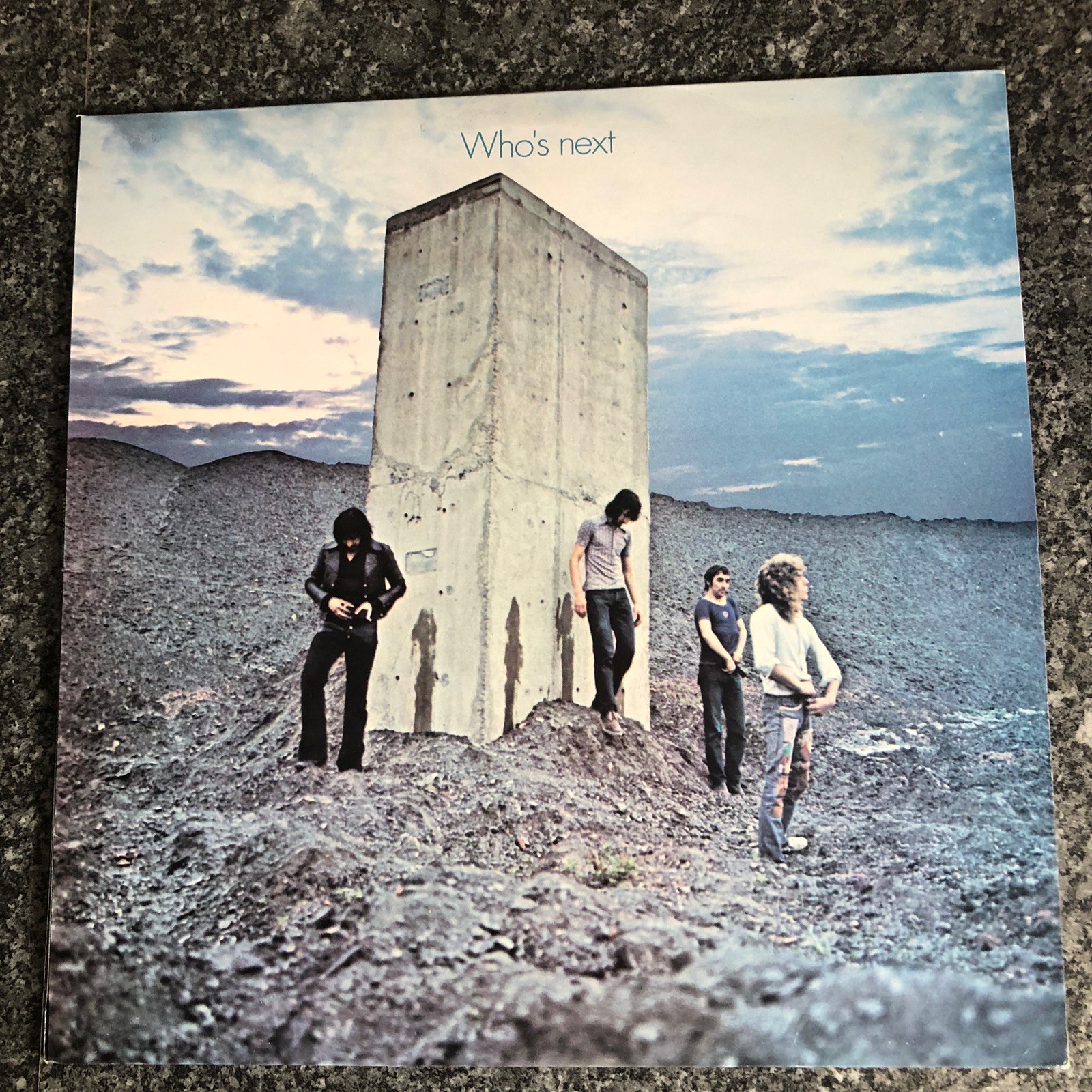 LP VINYL THE WHO ALBUM WHO’S NEXT UK 1ST PRESS TRACK 2408 102 1971 A1/B2 NM-/EX+