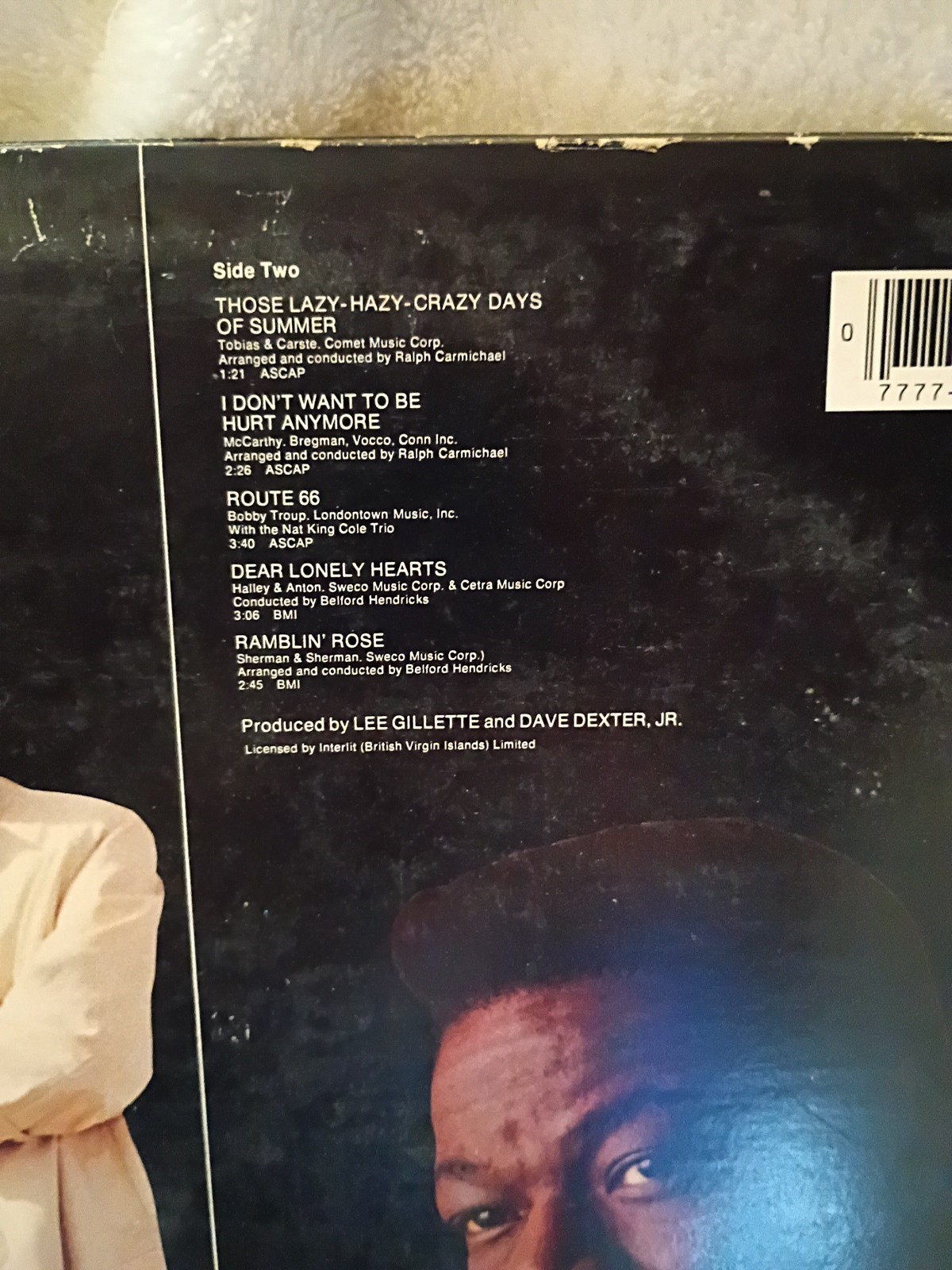Nat King Cole The Best Of Nat King Cole Vinyl LP 1960s Capitol Records ST-2944