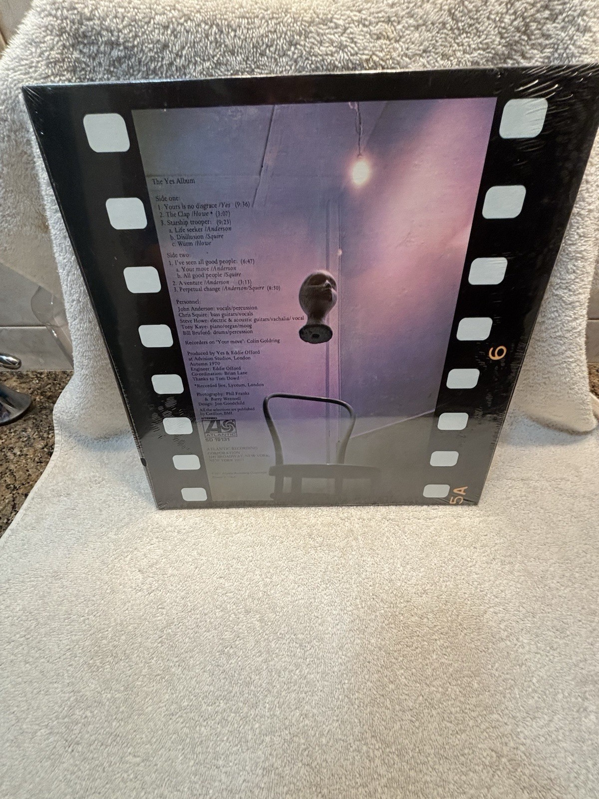 Yes – The Yes Album Original 1971 LP Still Factory Sealed Prog Rock Rare