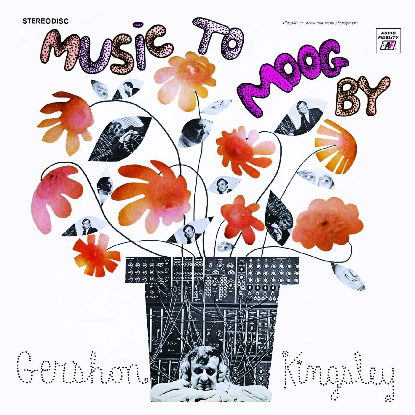 Music To Moog By[LTD/Strawberry With Black Swirl Vinyl] Gershon Kin [LP record]