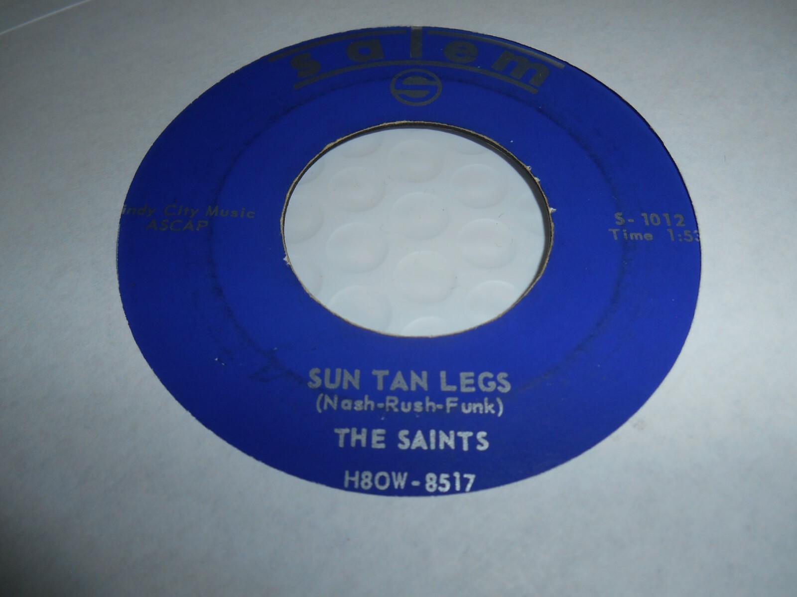 The Saints – Salem 1012 Rock & Roll Ruby / Sun Tan Legs ROCK 45 RPM