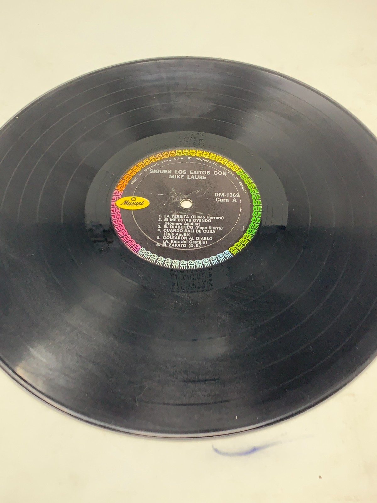 Mike Laure Siguen Los Exitos Con Mike Laure Vinyl Record Album Musart DM-1369