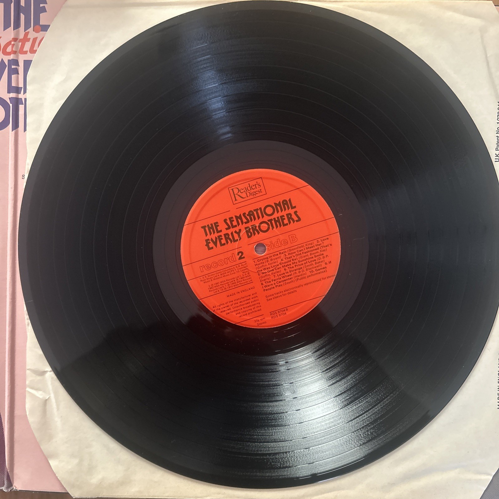 Everly Brothers – The Sensational Everly Brothers – 2LP – Gatefold – UK – 1979 –