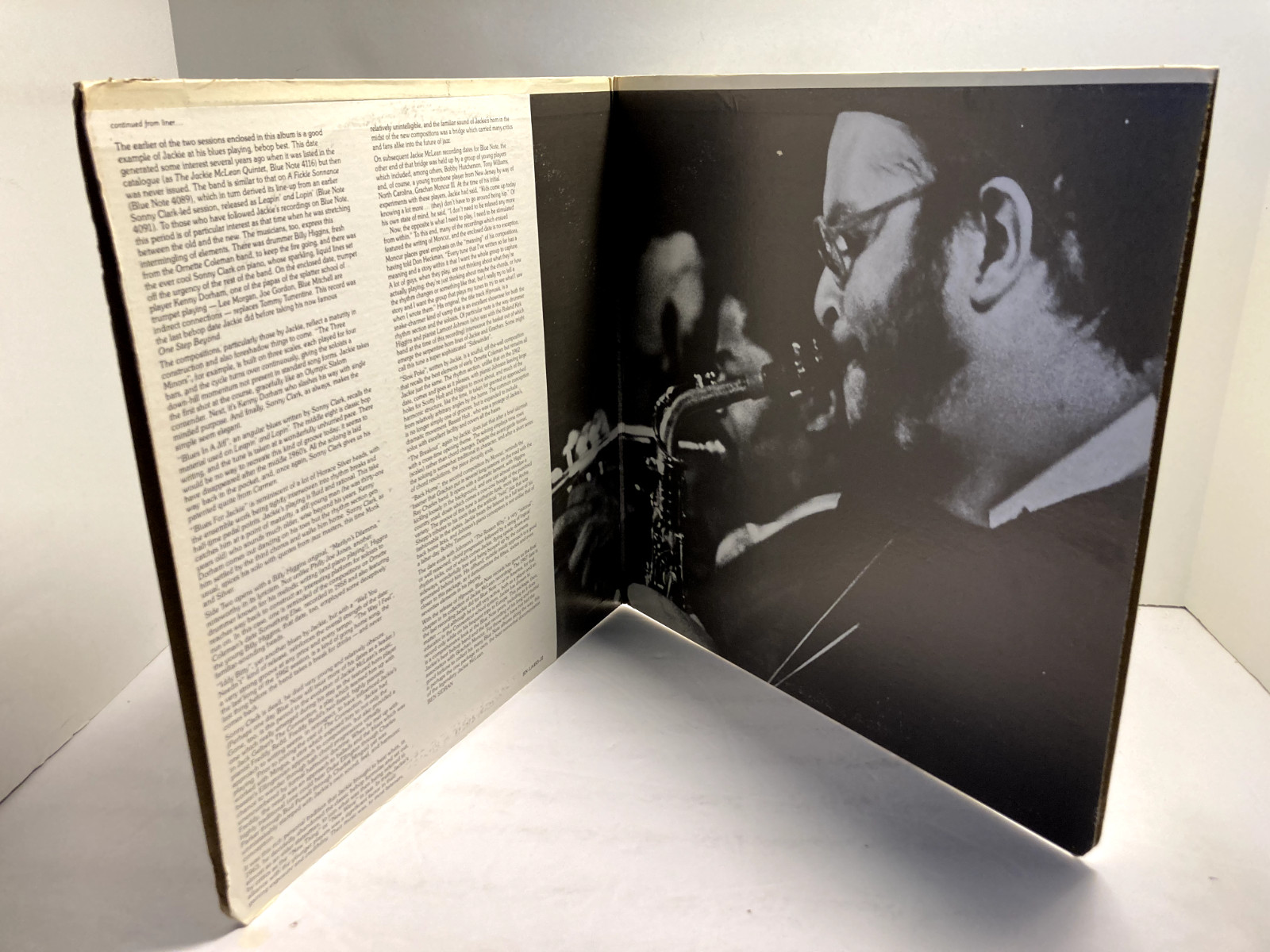 Jackie McLean – Hipnosis 2LP – Blue Note BN LA483 – Tested VG+ Vinyl Jazz S6