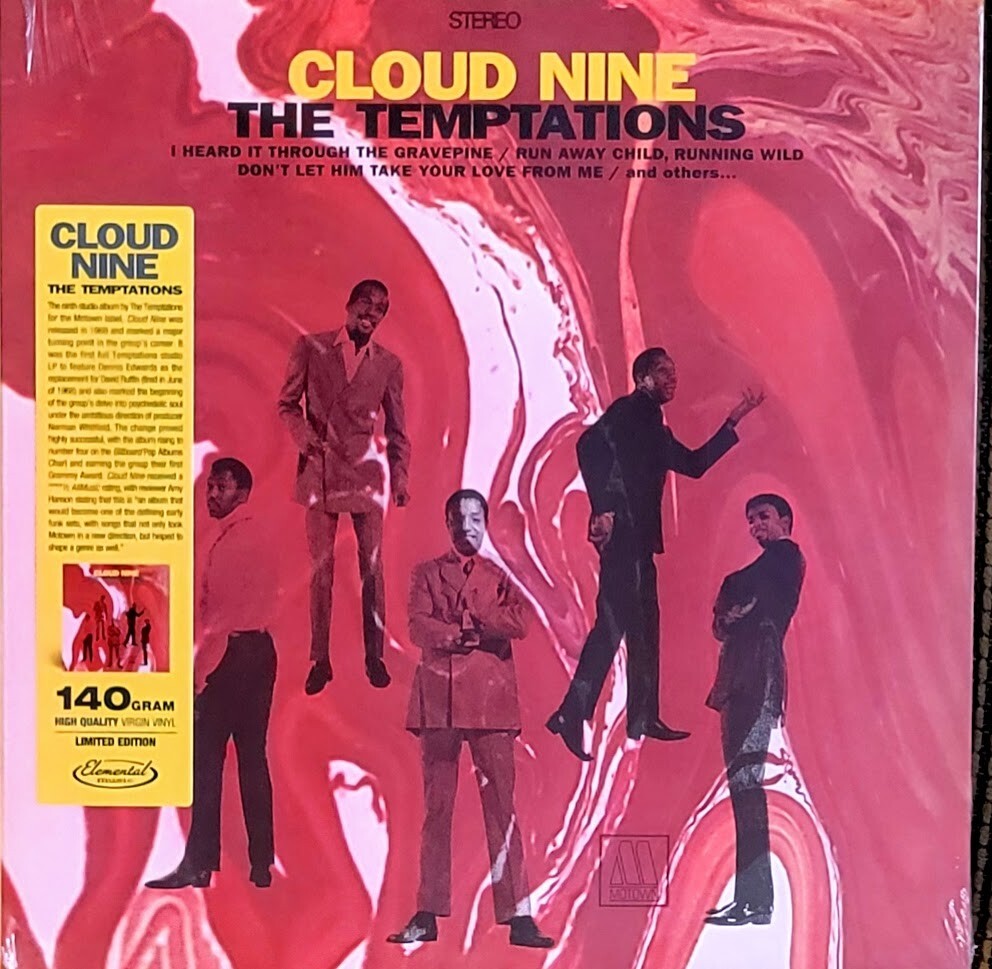 TEMPTATIONS – CLOUD NINE – VINYL LP ” NEW, SEALED “