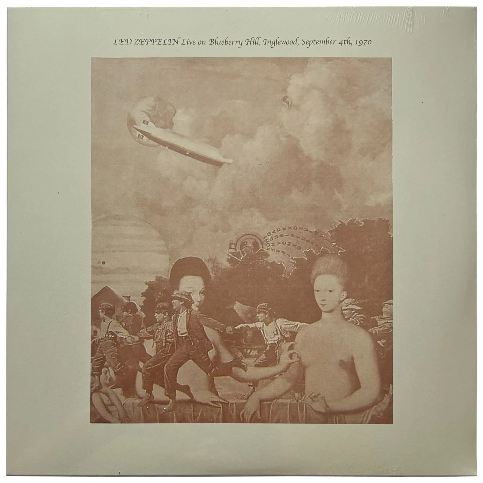 Led Zeppelin Live On Blueberry Hill Vinyl Record New Sealed 2lp vinyl IMPORT