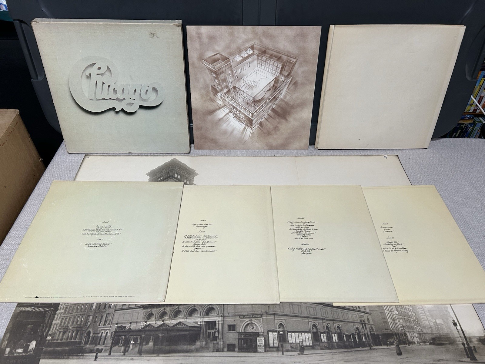 13x Chicago Transit Authority LP: GP 8,II KGP 24, at Carnegie Hall Box,17,11,X+￼
