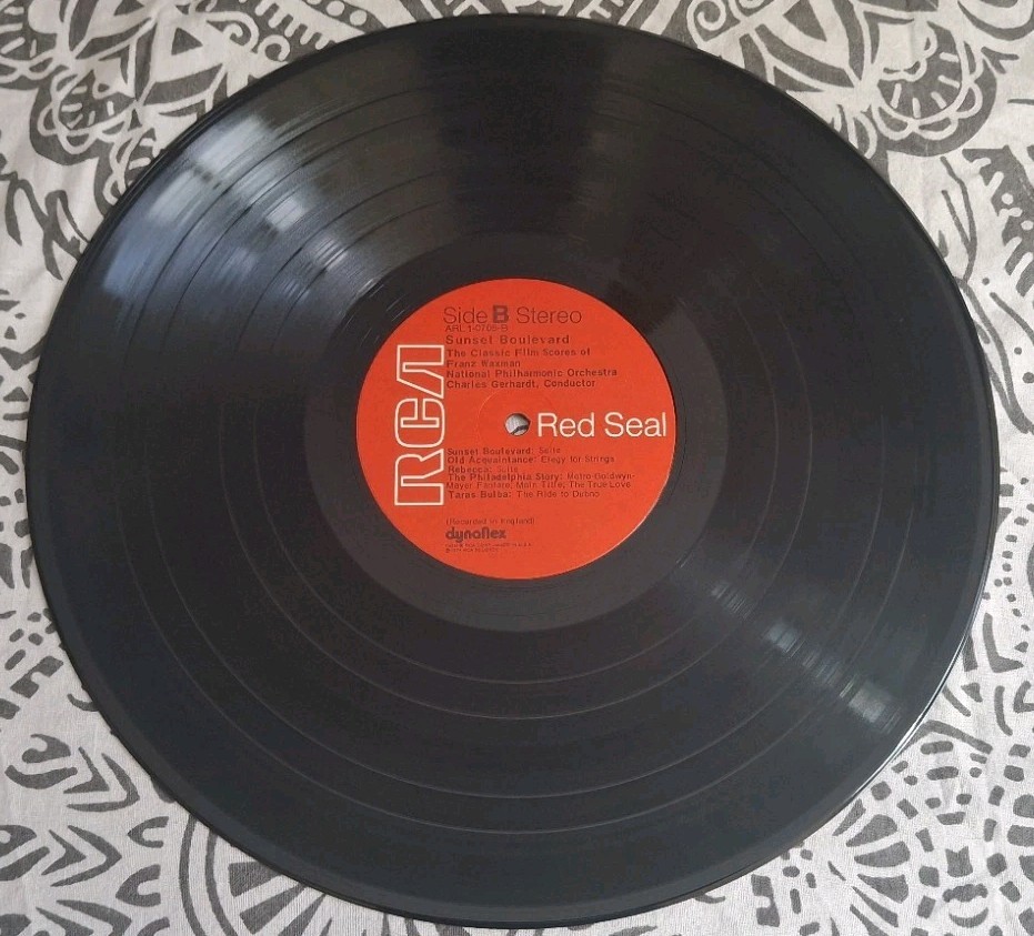 TESTED EX Play Sunset Boulevard The Classic Film Scores Of Franz Waxman LP